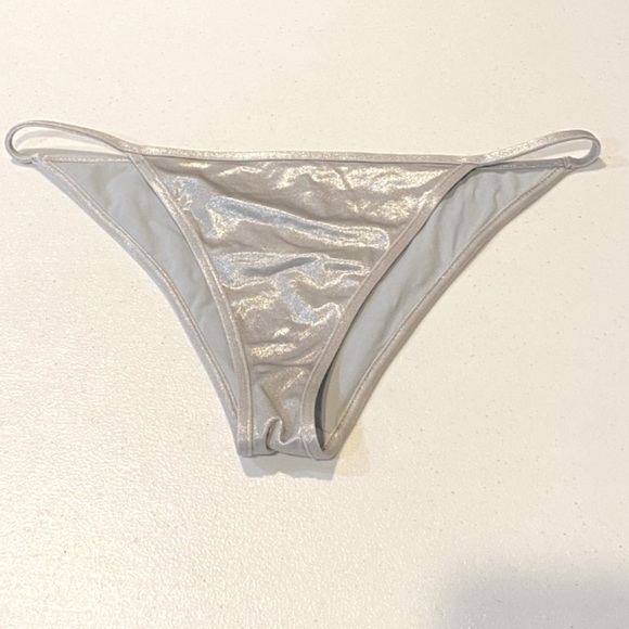 BALMAIN Two-Piece Logo Embossed Bandeau Bikini Set - Picture 13 of 14